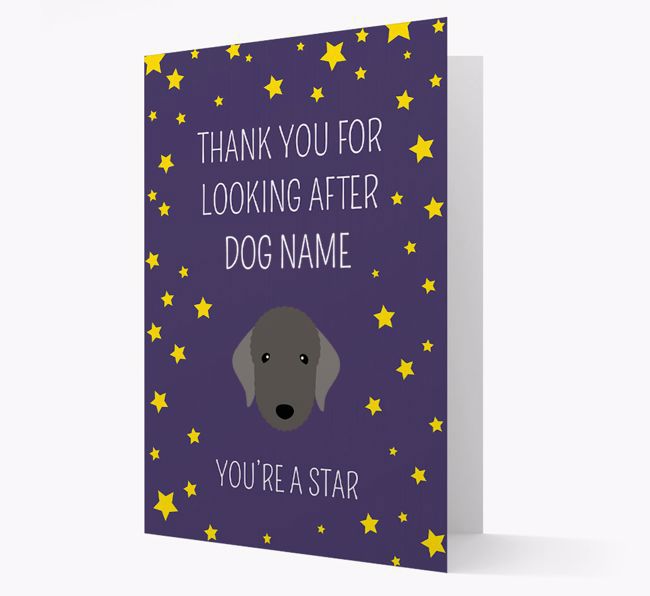 Personalized 'You're A Star' Thank You Card